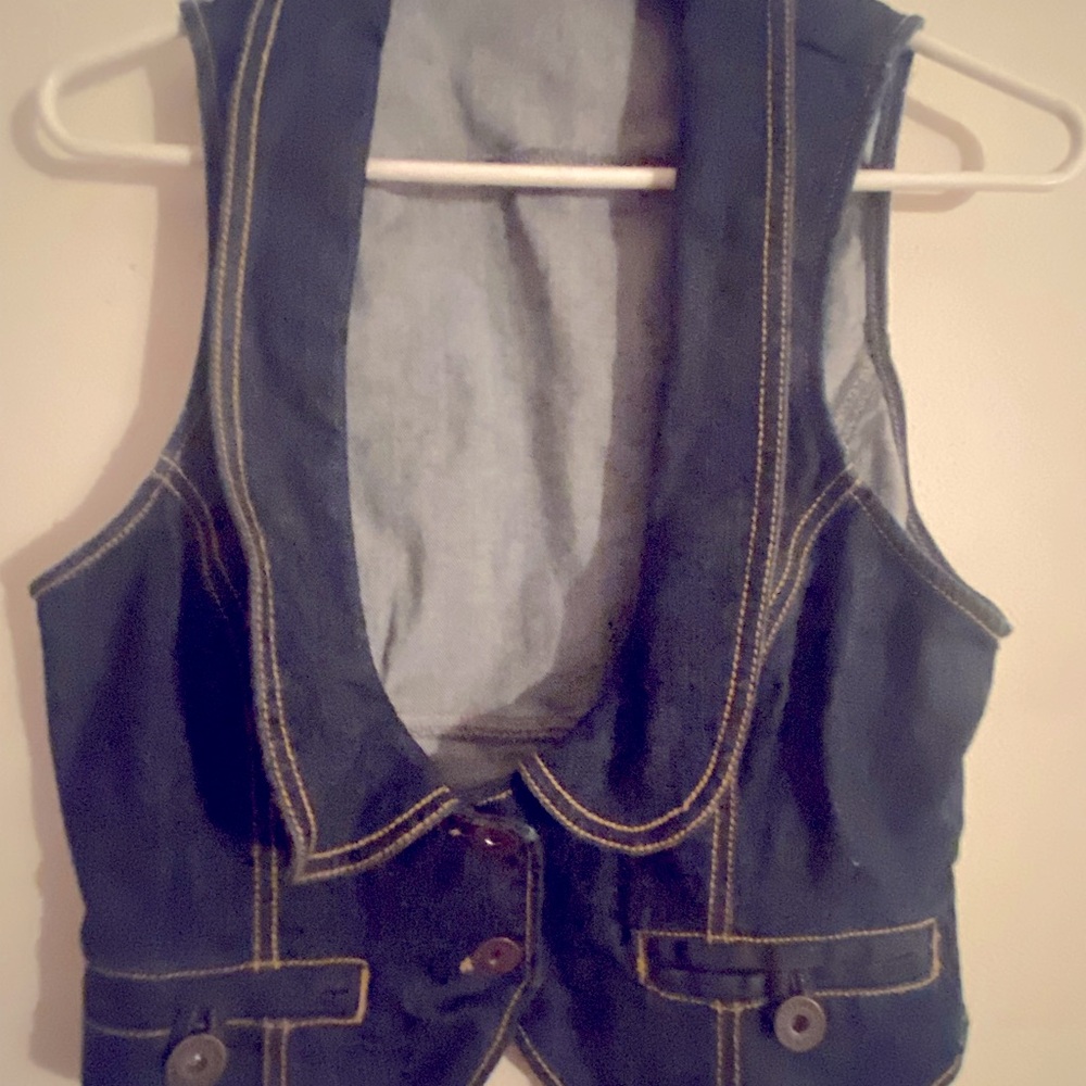 DKNY Jeans Denim Vest